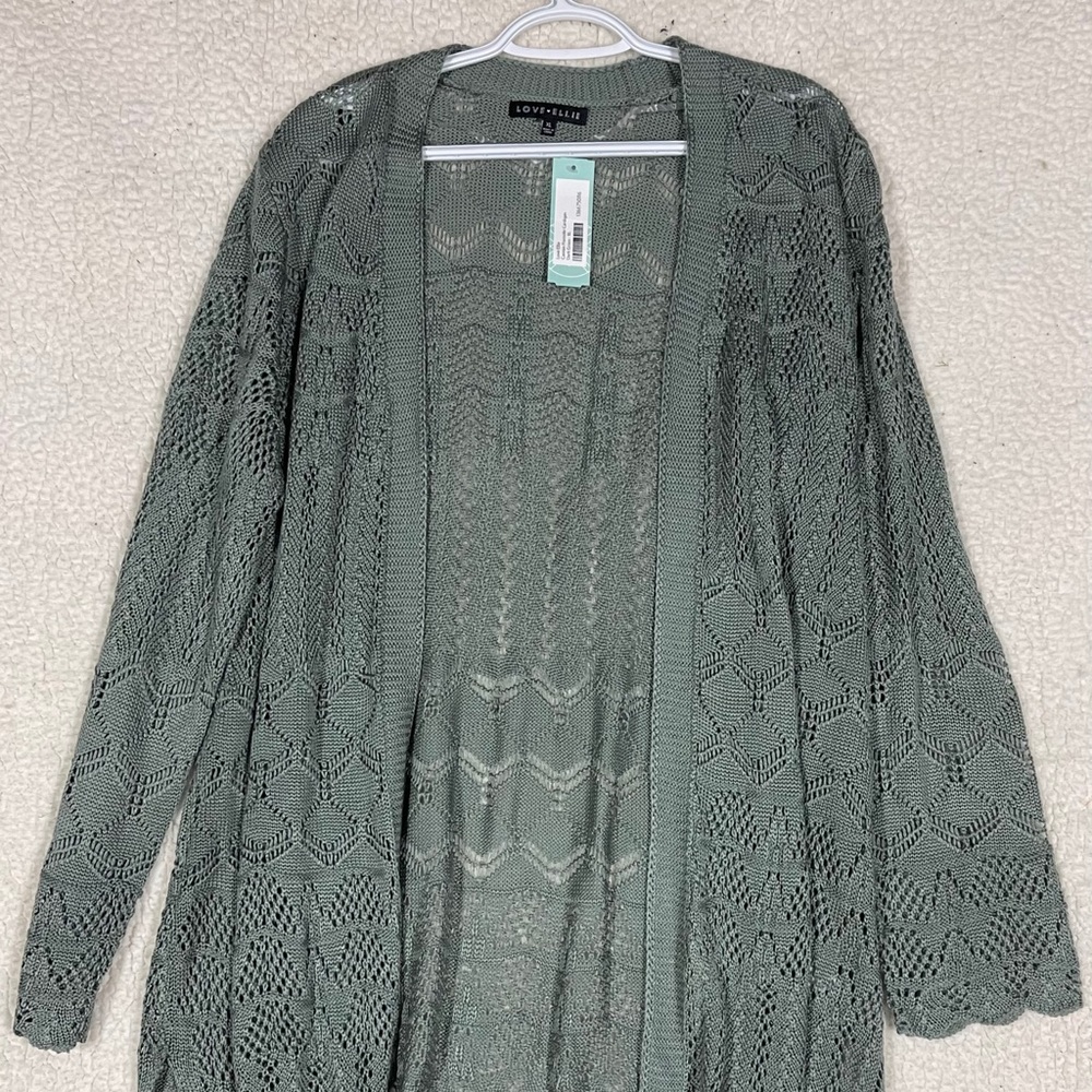 Cannan Pointelle Cardigan